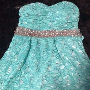 Formal mint dress